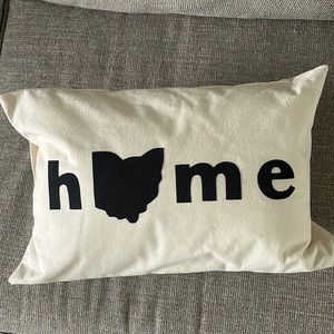 Ohio home pillow